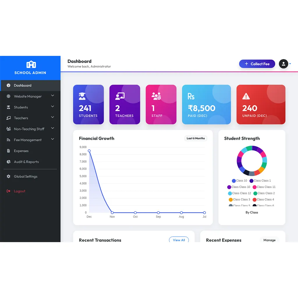 KDarsh School Management System - Image 2