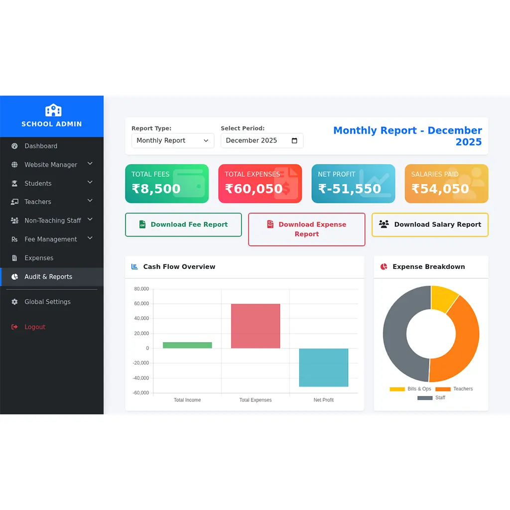 KDarsh School Management System - Image 3